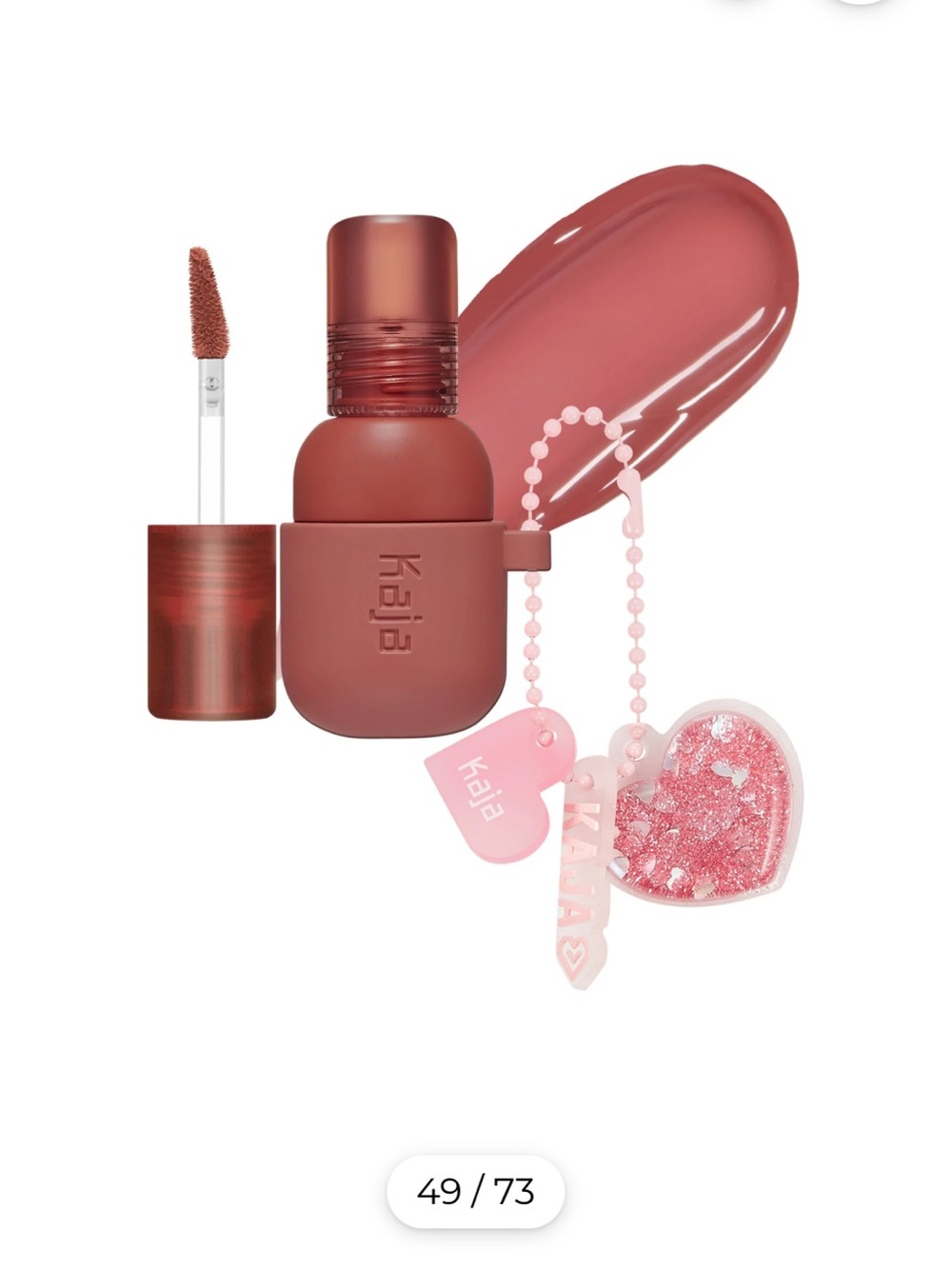 Kaja Creamy Blush & Lip in Peach Fizz
